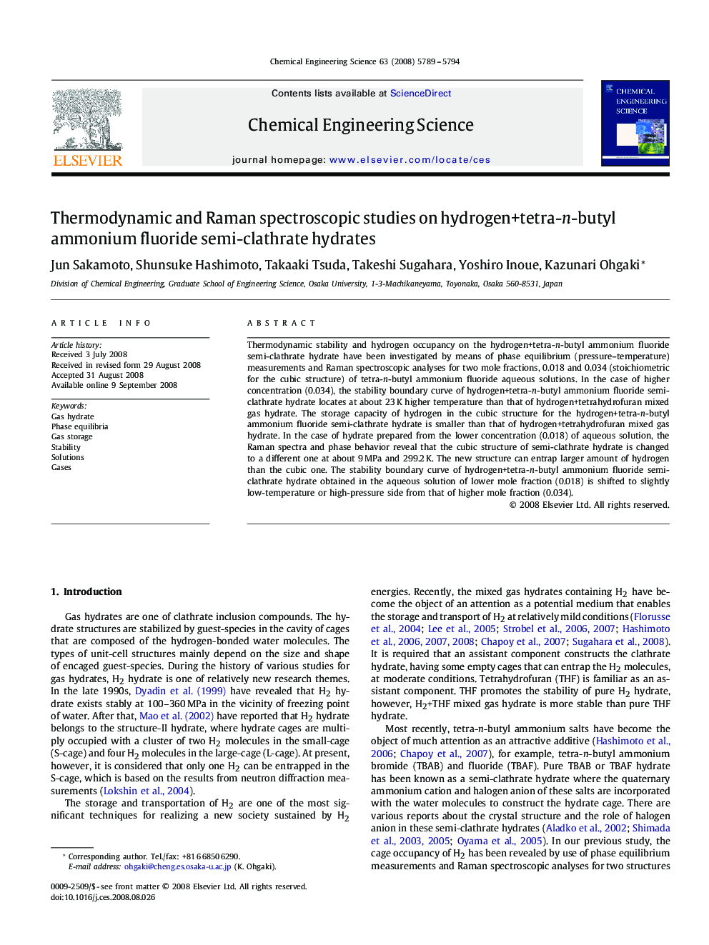 Thermodynamic and Raman spectroscopic studies on hydrogen+tetra-n-butyl ammonium fluoride semi-clathrate hydrates