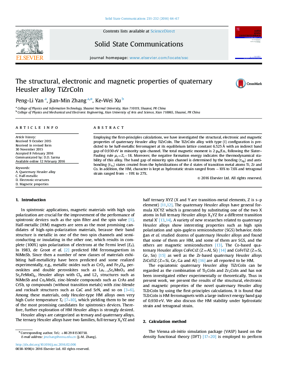 The structural, electronic and magnetic properties of quaternary Heusler alloy TiZrCoIn