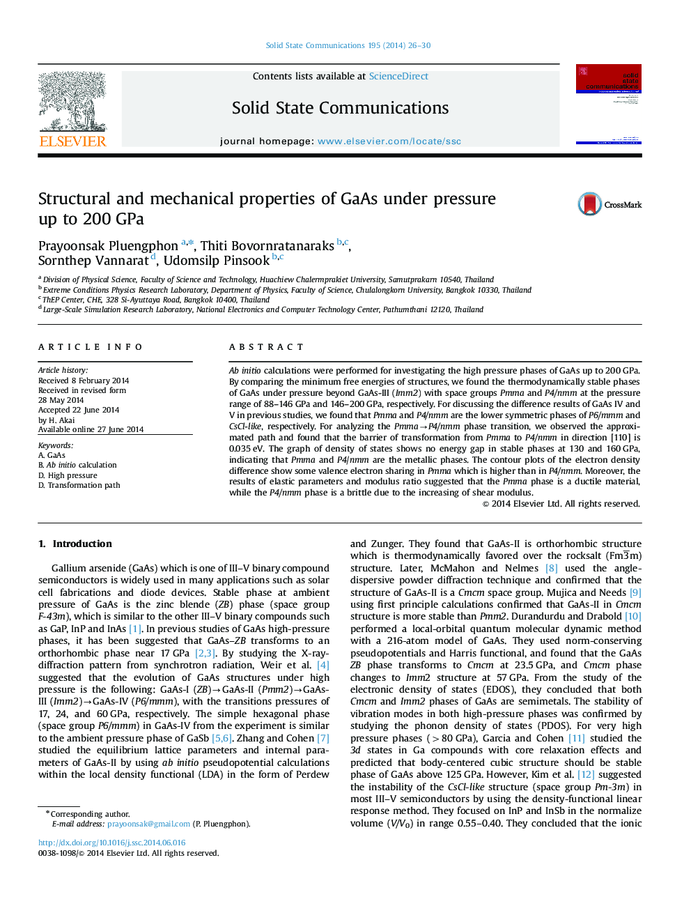 Structural and mechanical properties of GaAs under pressure up to 200 GPa