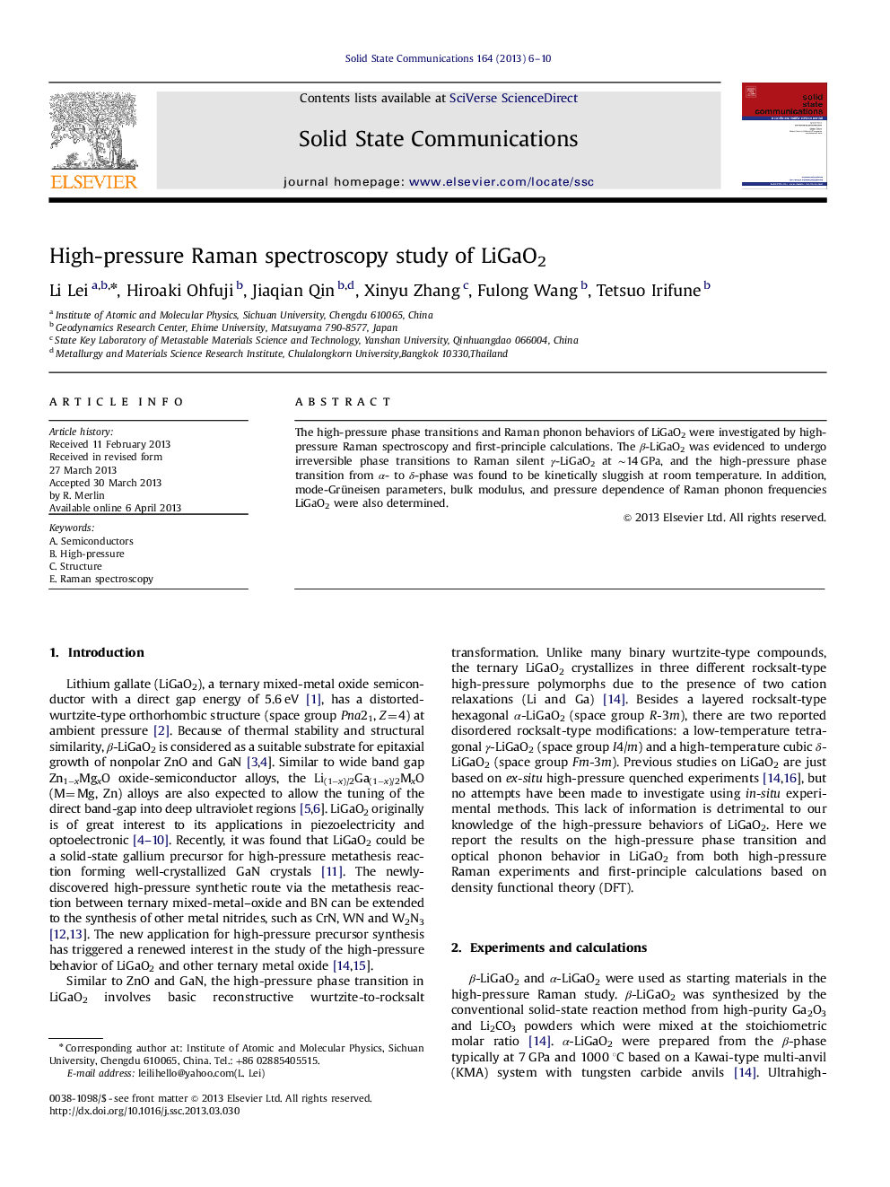 High-pressure Raman spectroscopy study of LiGaO2