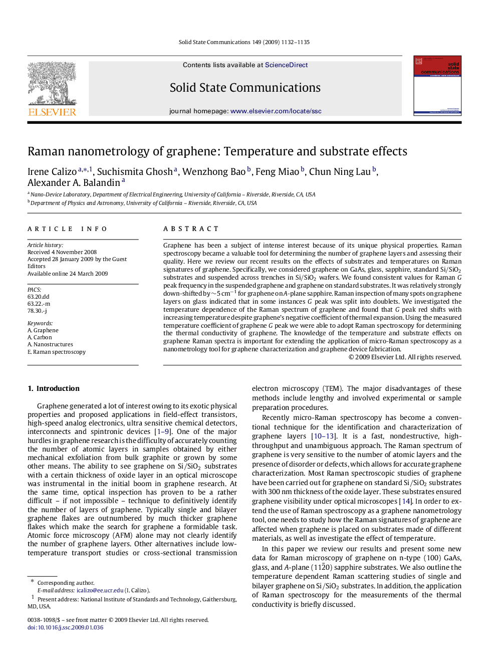 Raman nanometrology of graphene: Temperature and substrate effects