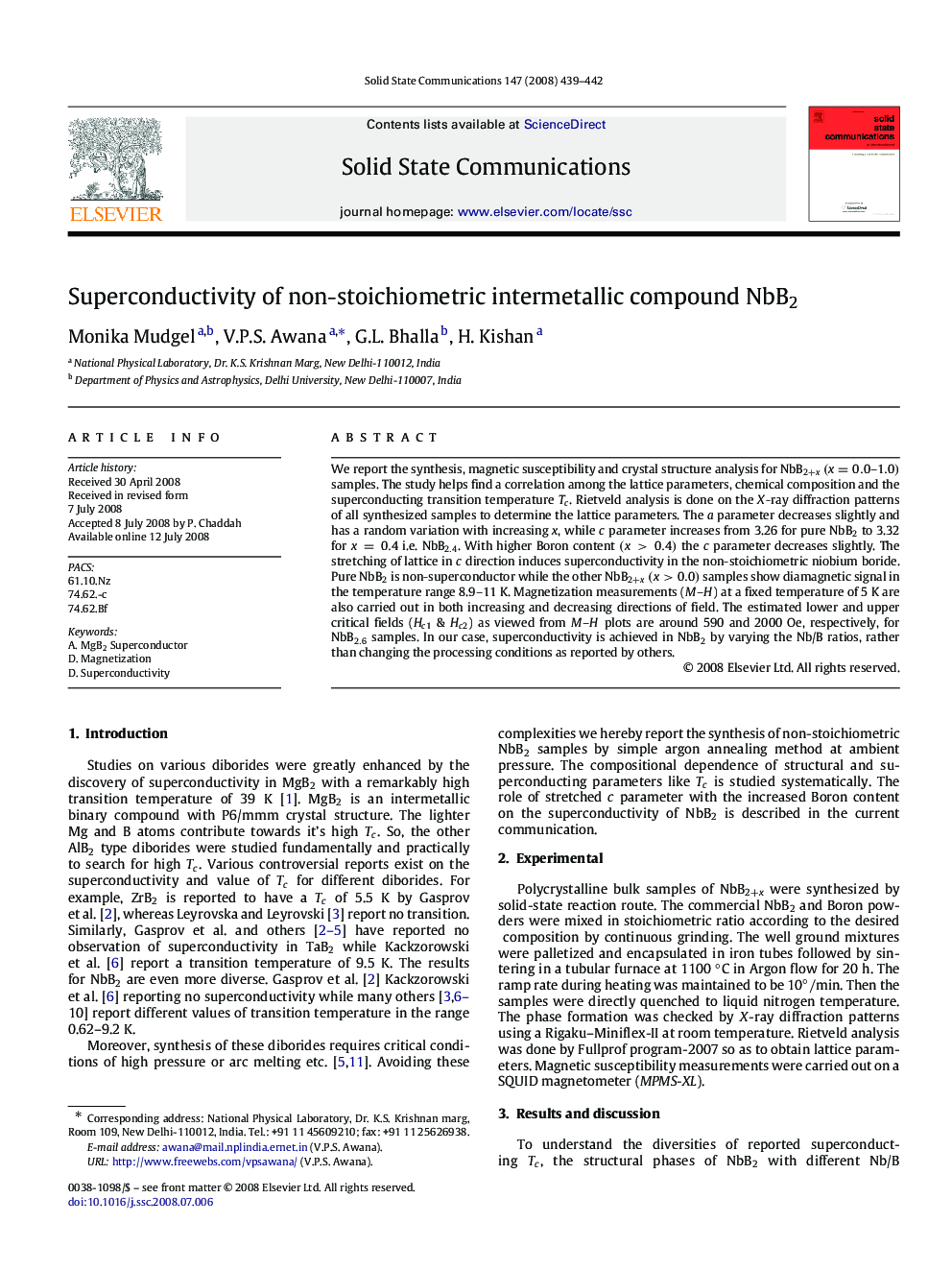 Superconductivity of non-stoichiometric intermetallic compound NbB2