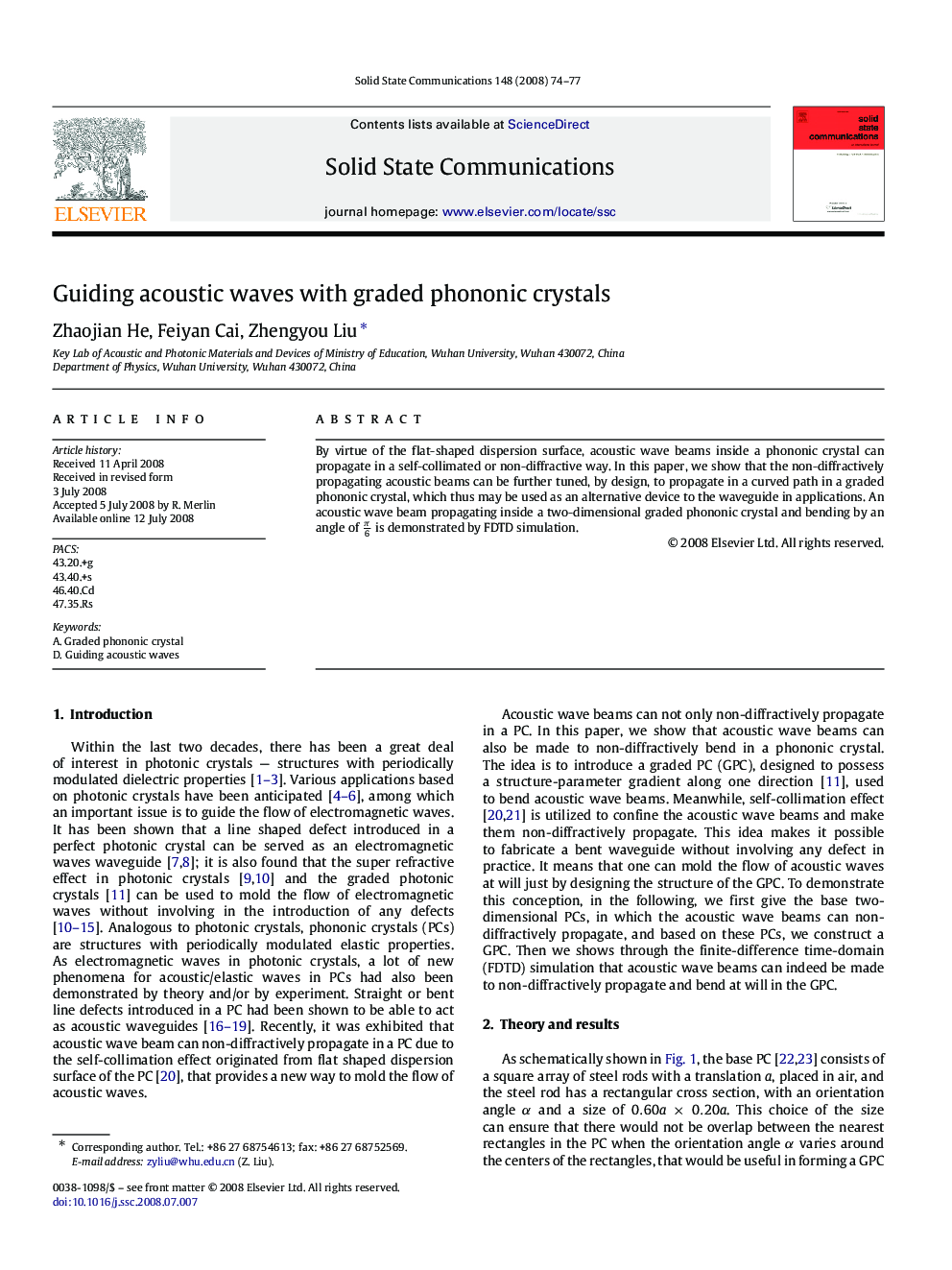 Guiding acoustic waves with graded phononic crystals