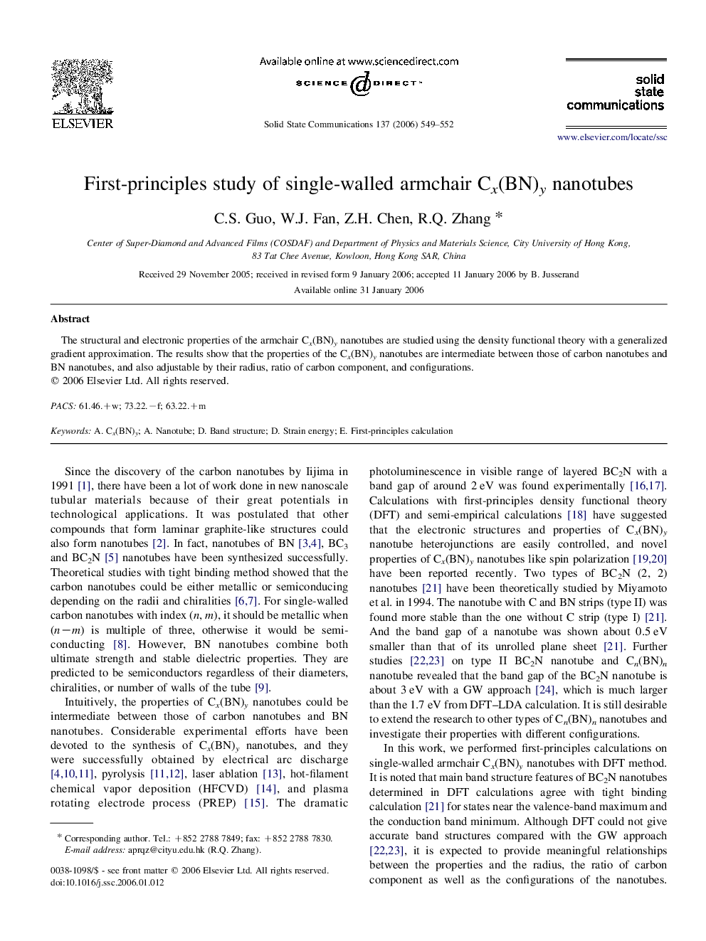 First-principles study of single-walled armchair Cx(BN)y nanotubes