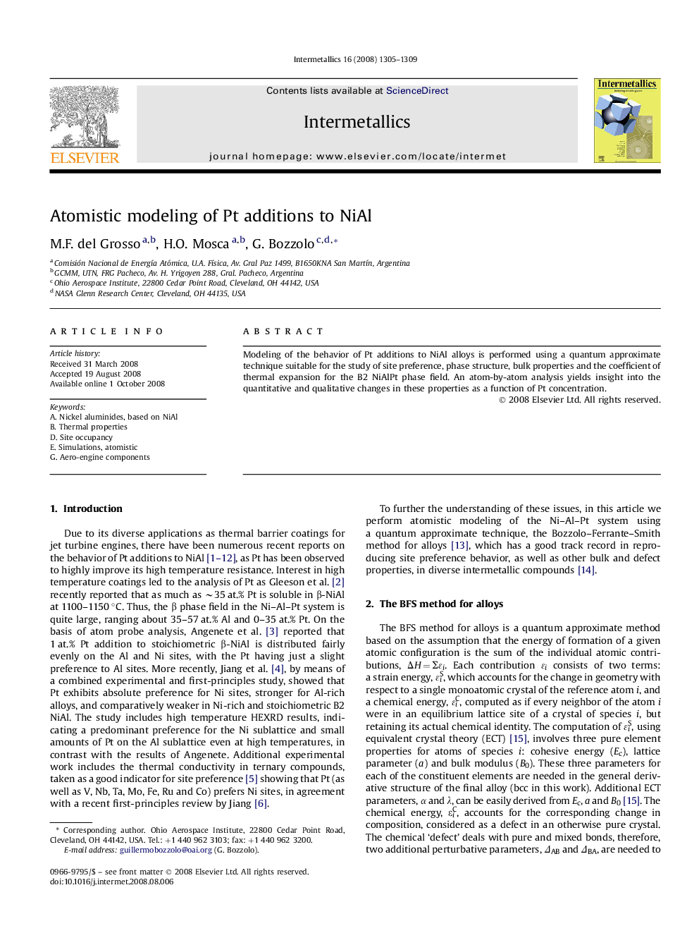 Atomistic modeling of Pt additions to NiAl