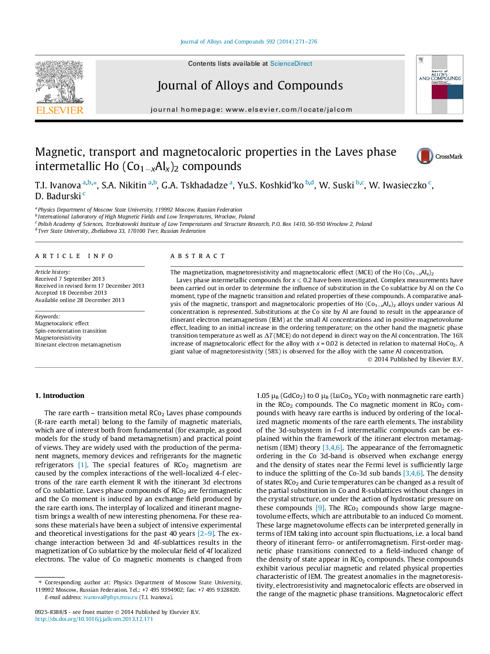 Magnetic, transport and magnetocaloric properties in the Laves phase intermetallic Ho (Co1−xAlx)2 compounds