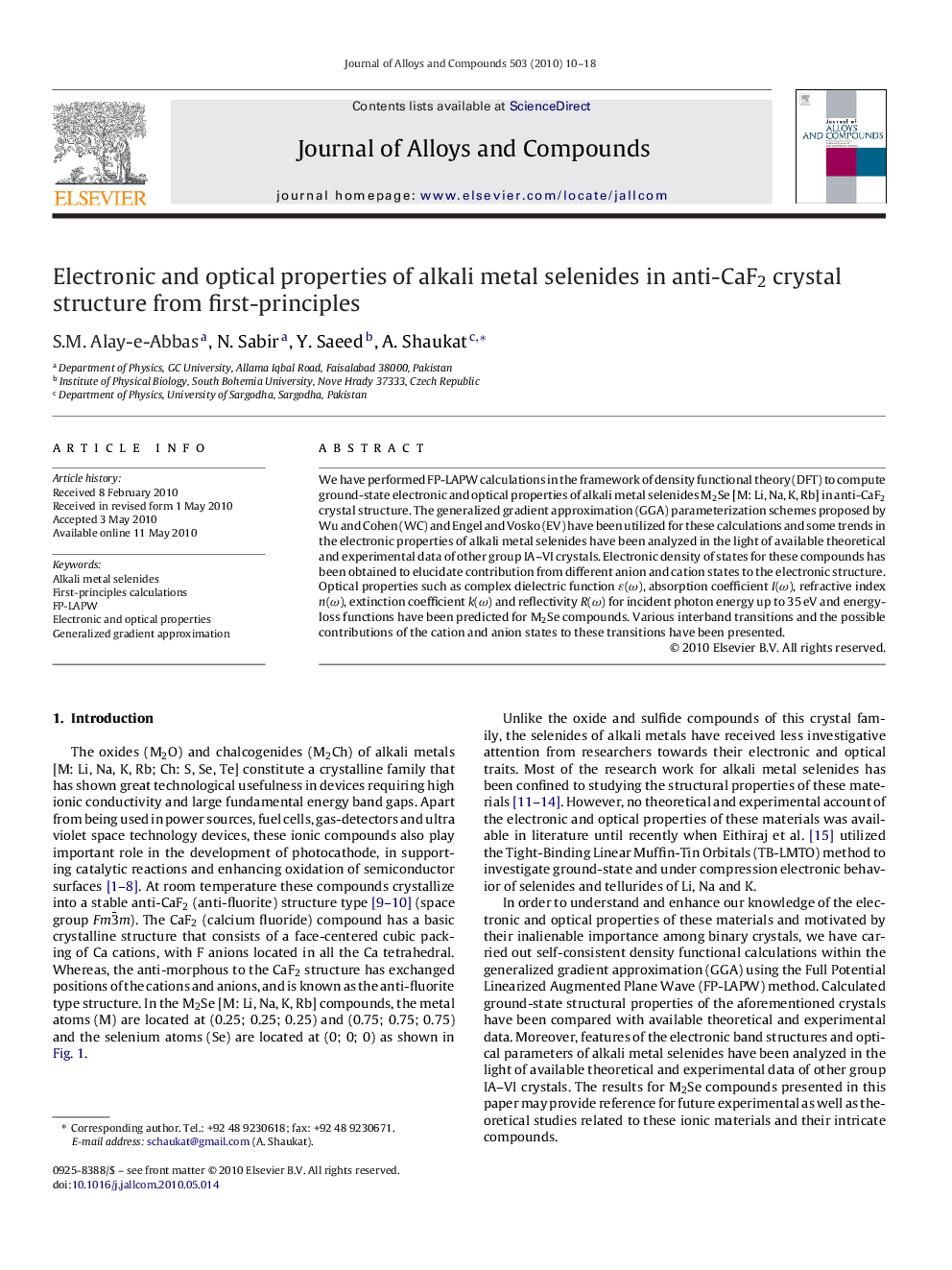 Electronic and optical properties of alkali metal selenides in anti-CaF2 crystal structure from first-principles