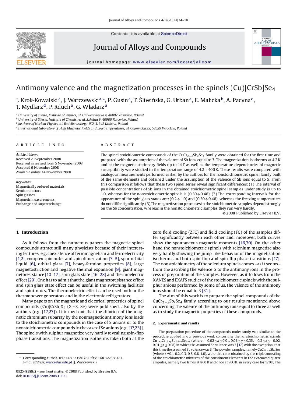 Antimony valence and the magnetization processes in the spinels (Cu)[CrSb]Se4