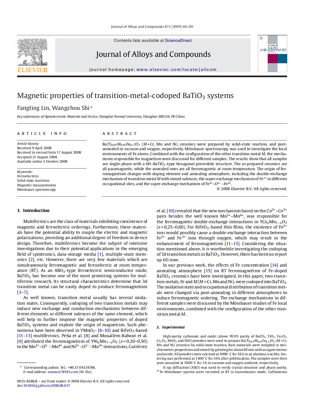 Magnetic properties of transition-metal-codoped BaTiO3 systems