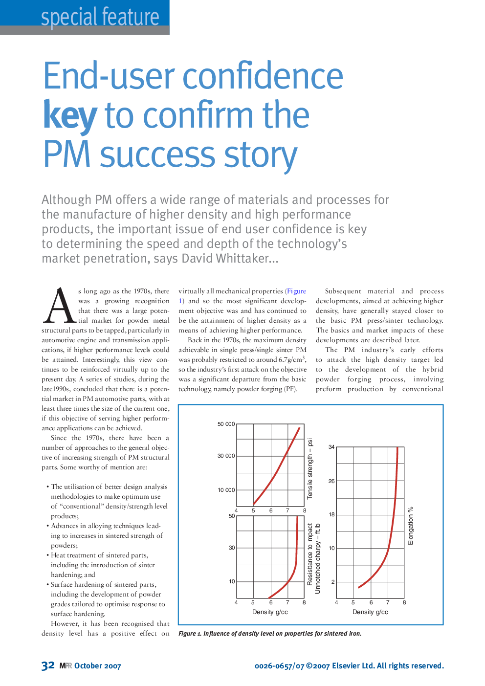 End-user confidence key to confirm the PM success story