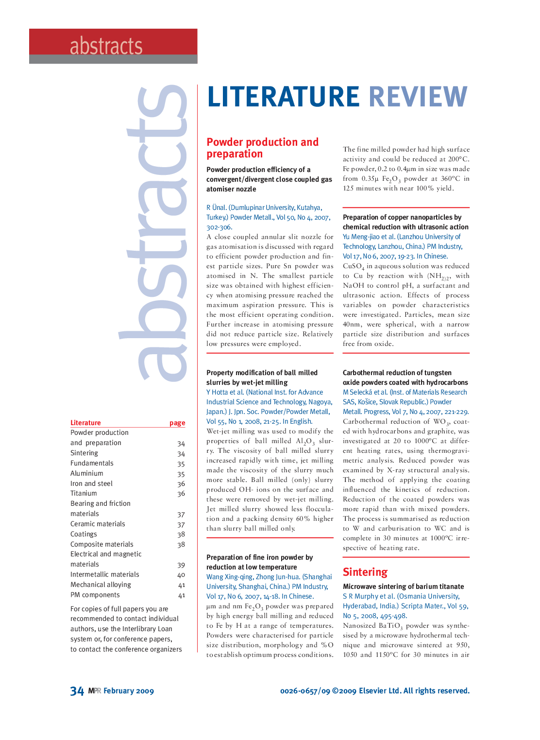 عکس صفحه اول مقاله: Literature Review Literature Review