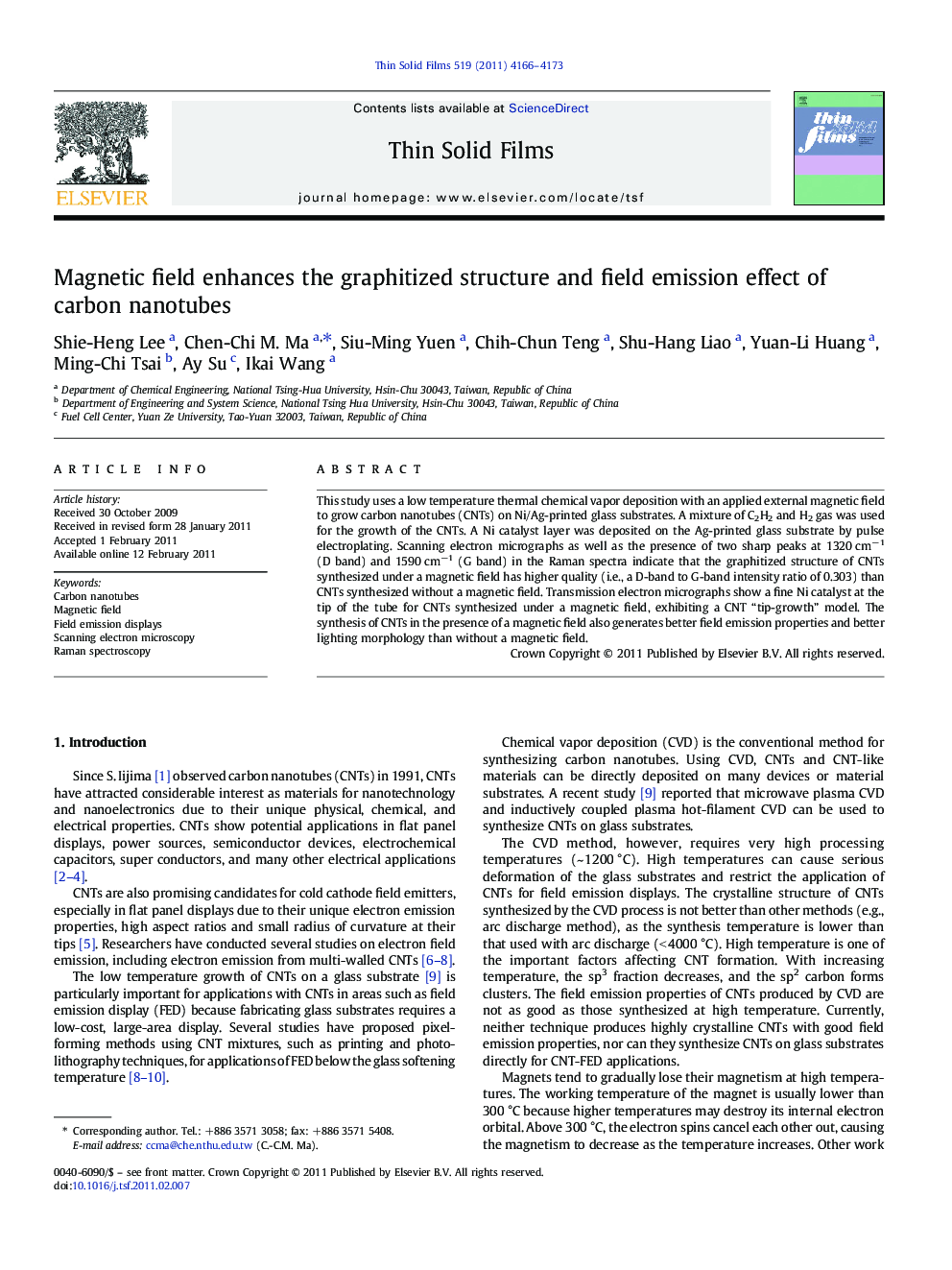 Magnetic field enhances the graphitized structure and field emission effect of carbon nanotubes