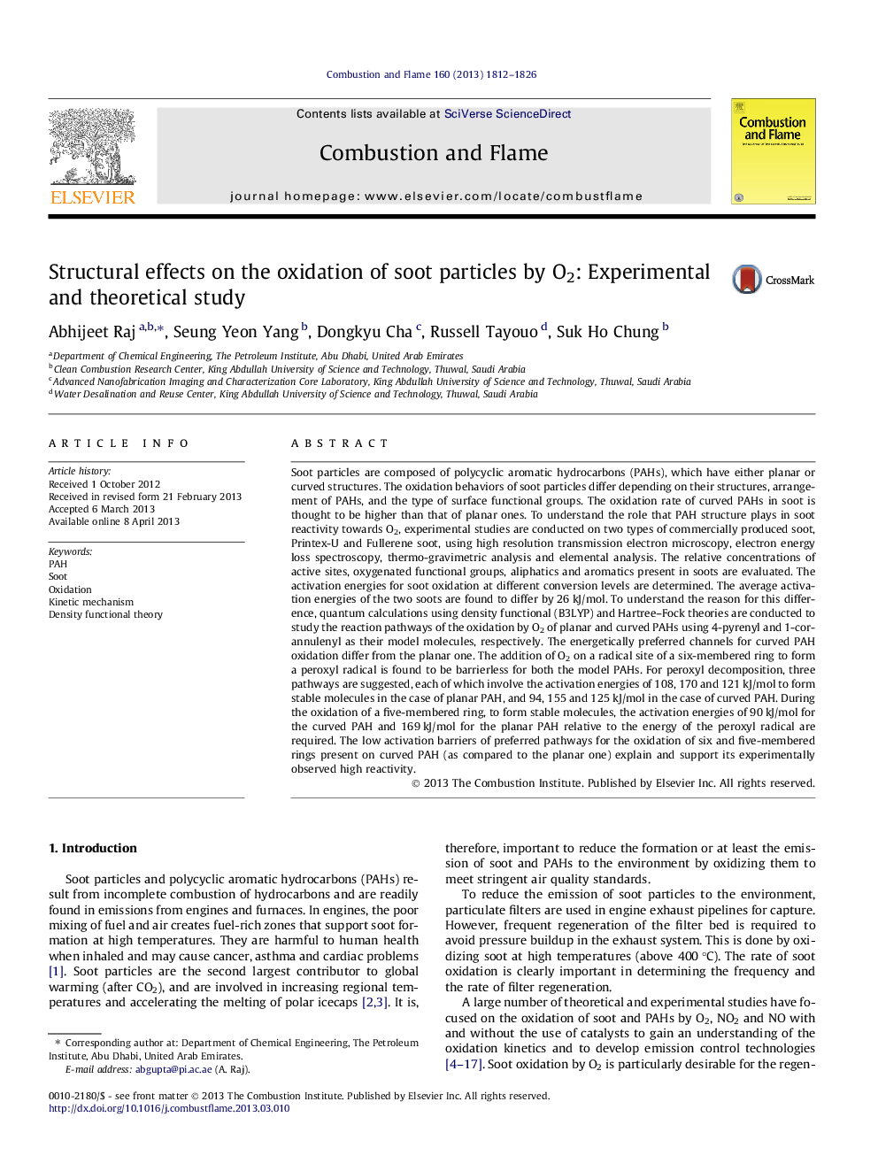 Structural effects on the oxidation of soot particles by O2: Experimental and theoretical study