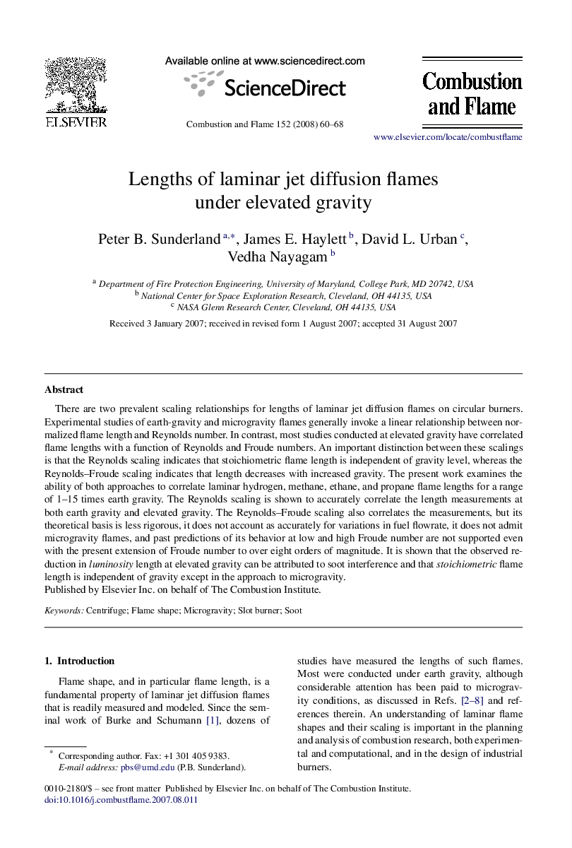 Lengths of laminar jet diffusion flames under elevated gravity
