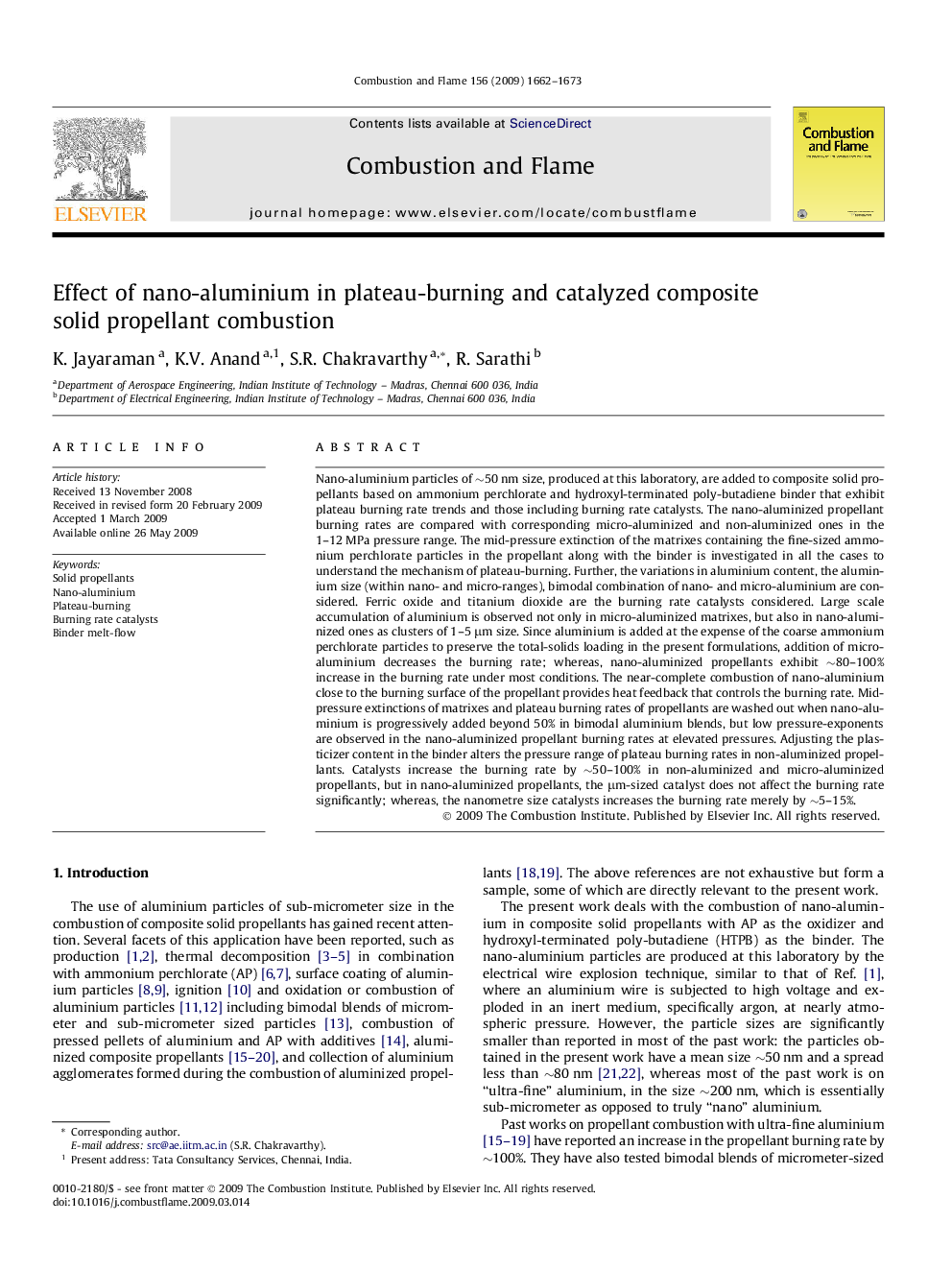 Effect of nano-aluminium in plateau-burning and catalyzed composite solid propellant combustion