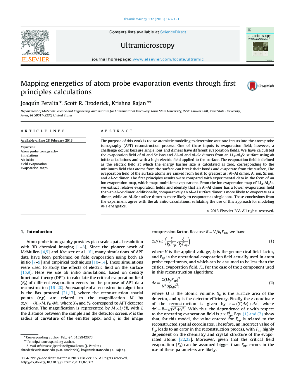 Mapping energetics of atom probe evaporation events through first principles calculations