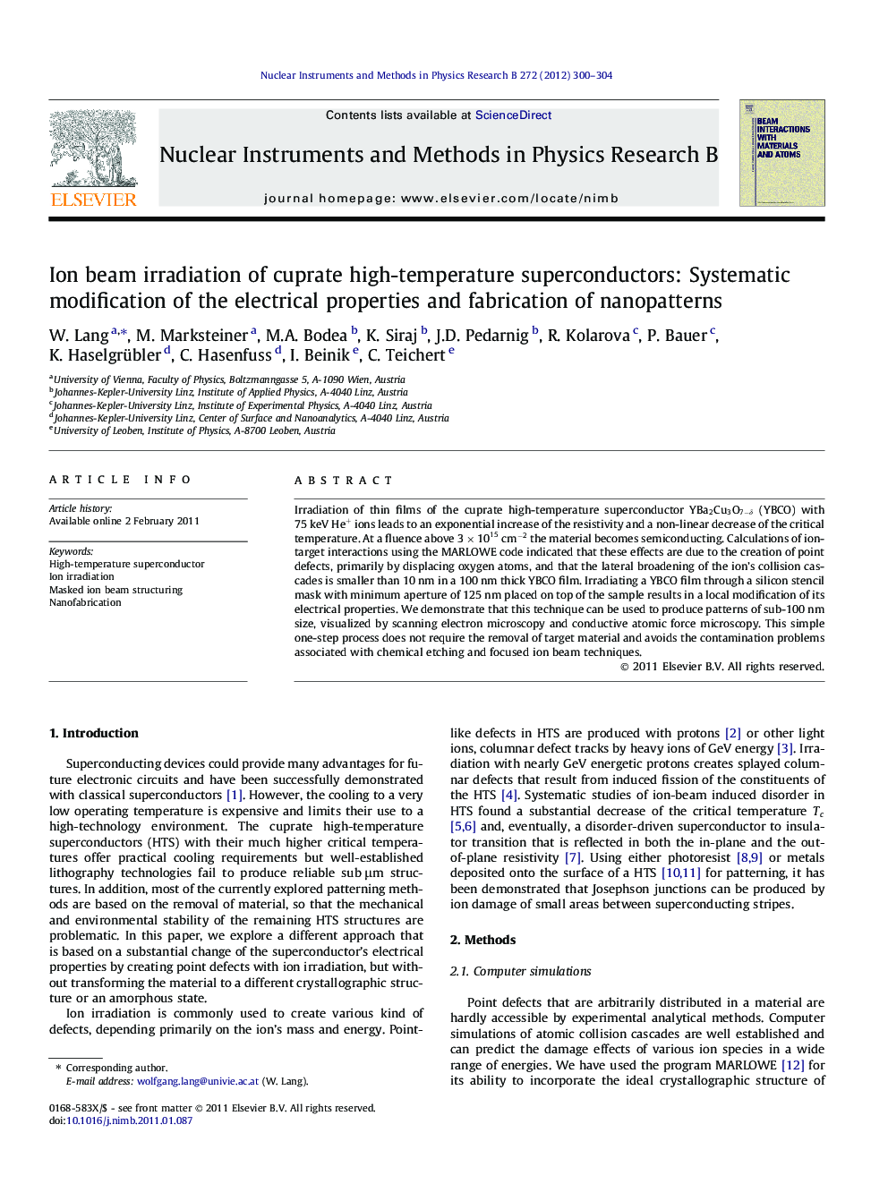 Ion beam irradiation of cuprate high-temperature superconductors: Systematic modification of the electrical properties and fabrication of nanopatterns