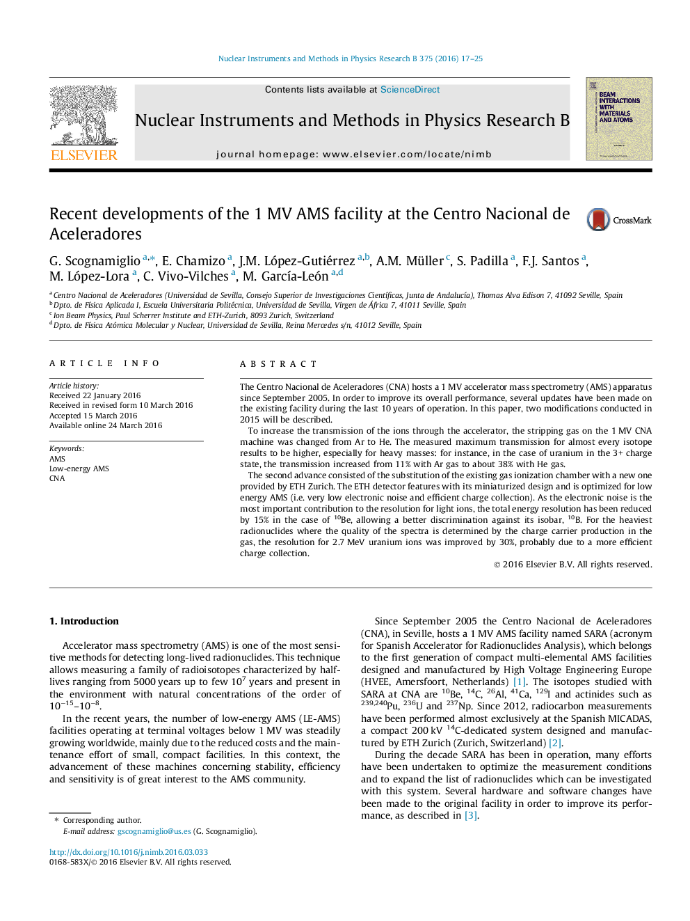 Recent developments of the 1Â MV AMS facility at the Centro Nacional de Aceleradores