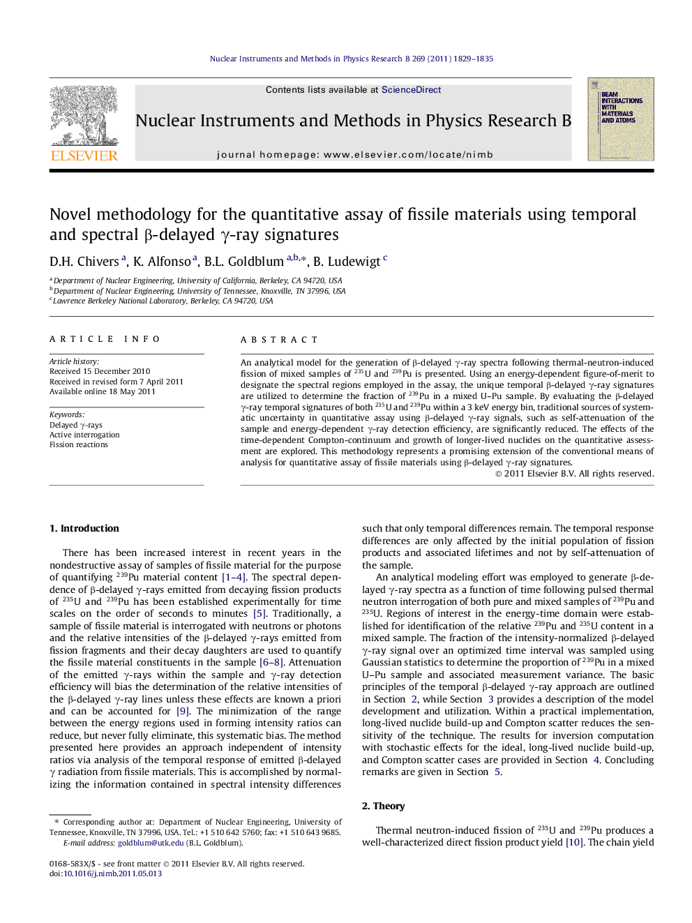 Novel methodology for the quantitative assay of fissile materials using temporal and spectral β-delayed γ-ray signatures