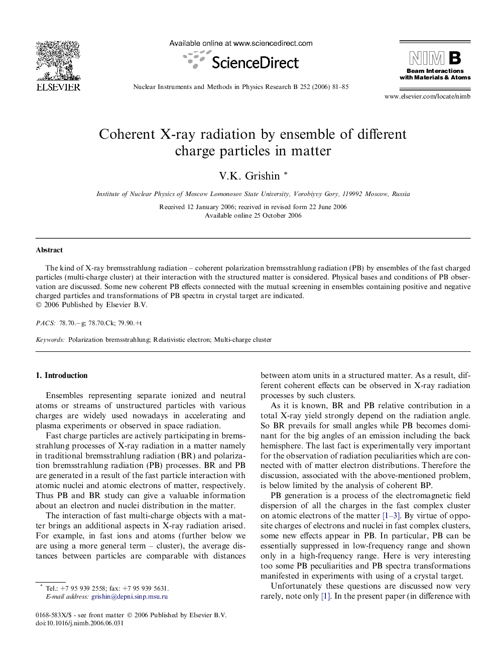 Coherent X-ray radiation by ensemble of different charge particles in matter