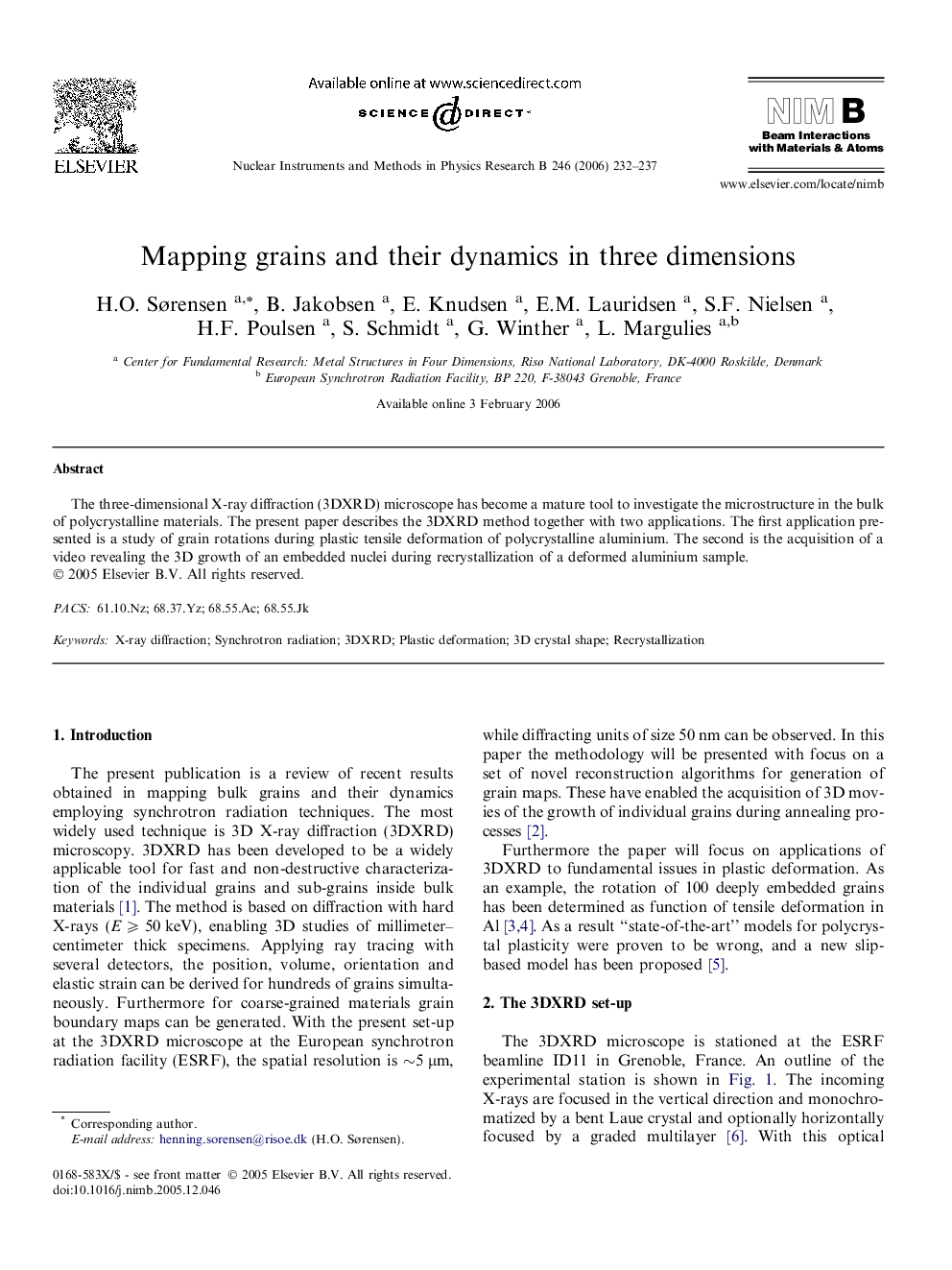 Mapping grains and their dynamics in three dimensions