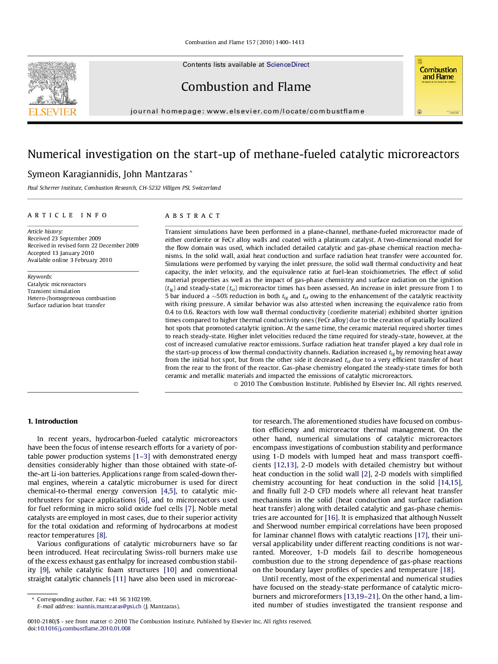 Numerical investigation on the start-up of methane-fueled catalytic microreactors