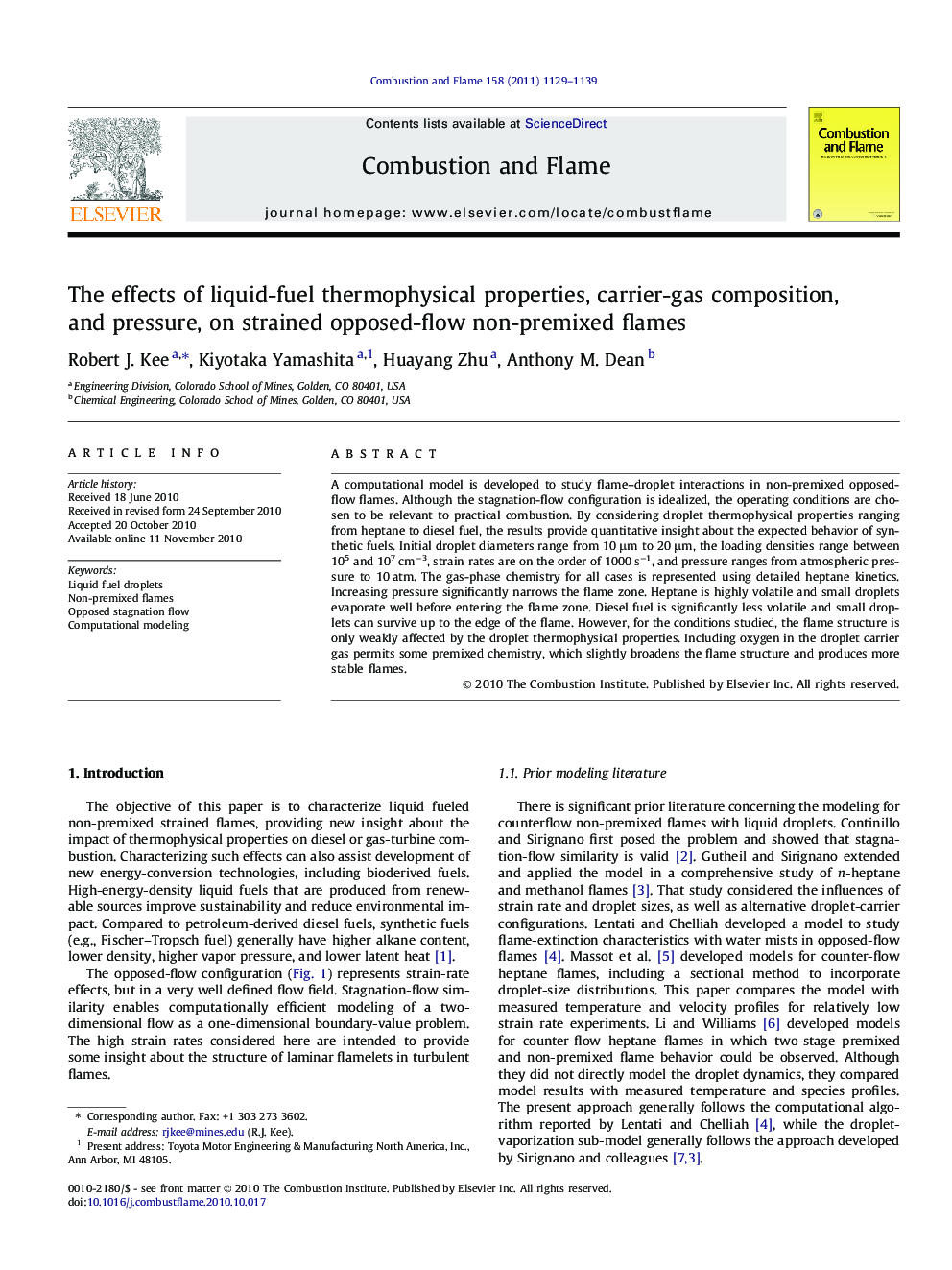 The effects of liquid-fuel thermophysical properties, carrier-gas composition, and pressure, on strained opposed-flow non-premixed flames