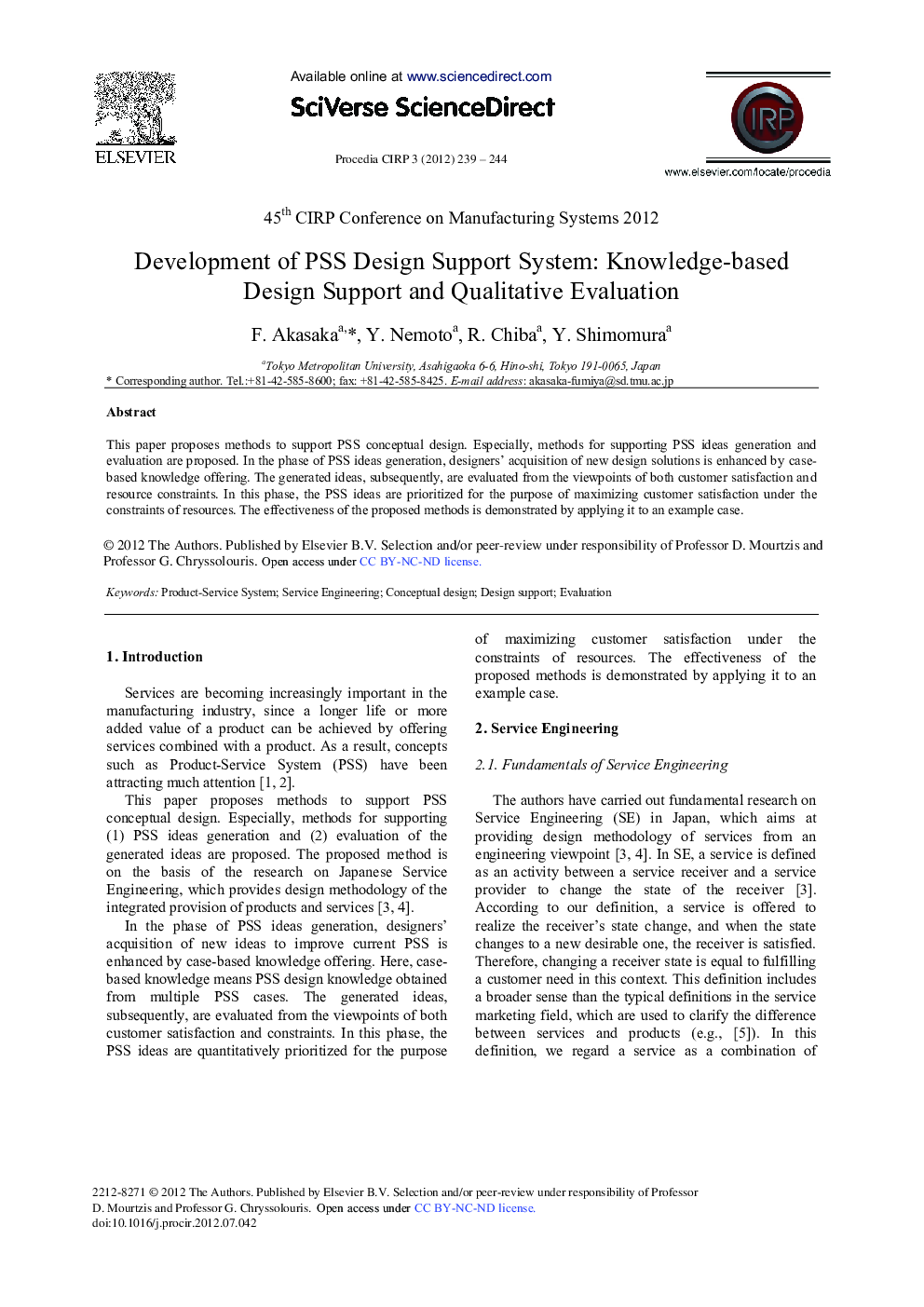 Development of PSS Design Support System: Knowledge-based Design Support and Qualitative Evaluation