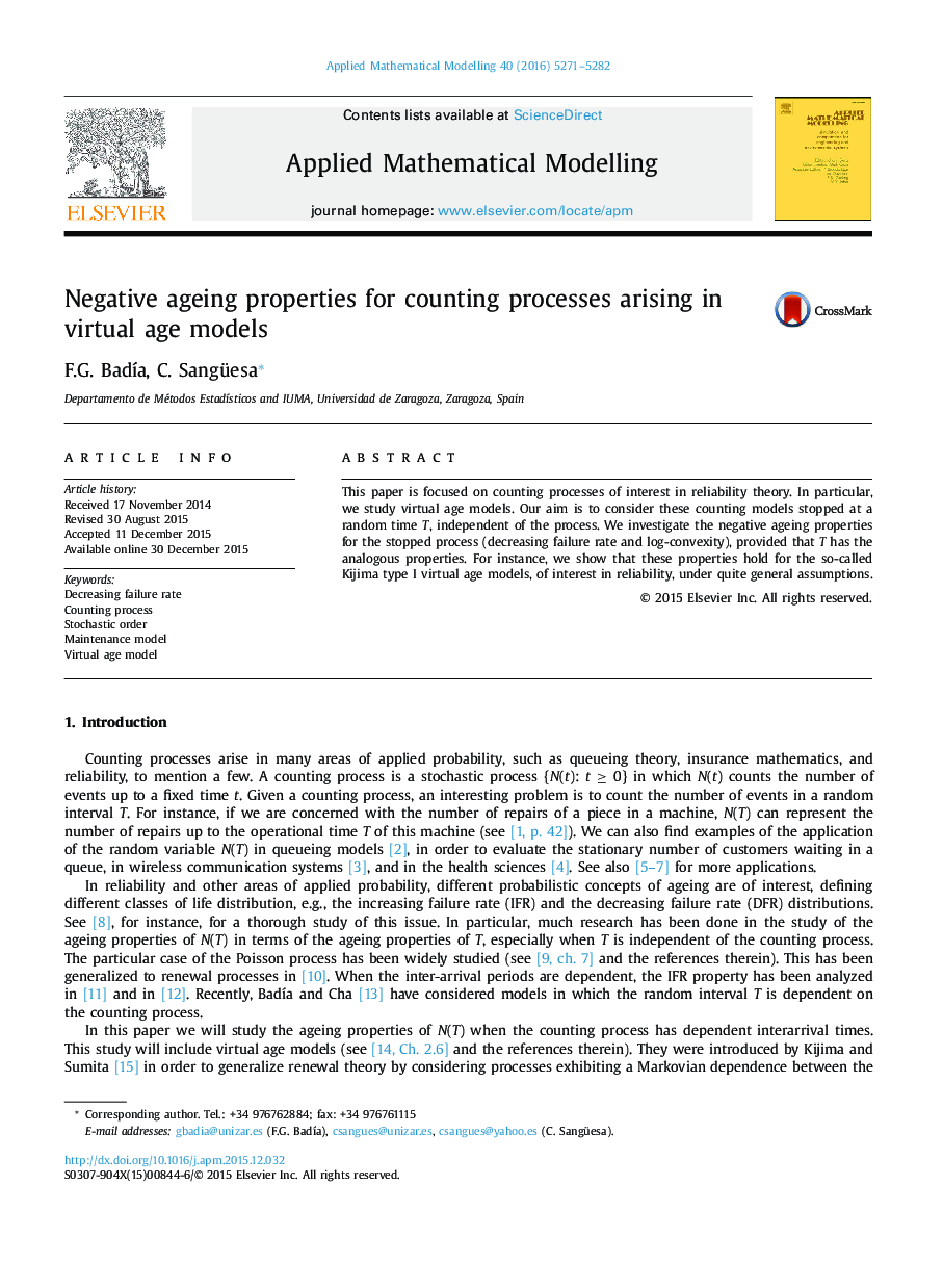 Negative ageing properties for counting processes arising in virtual age models