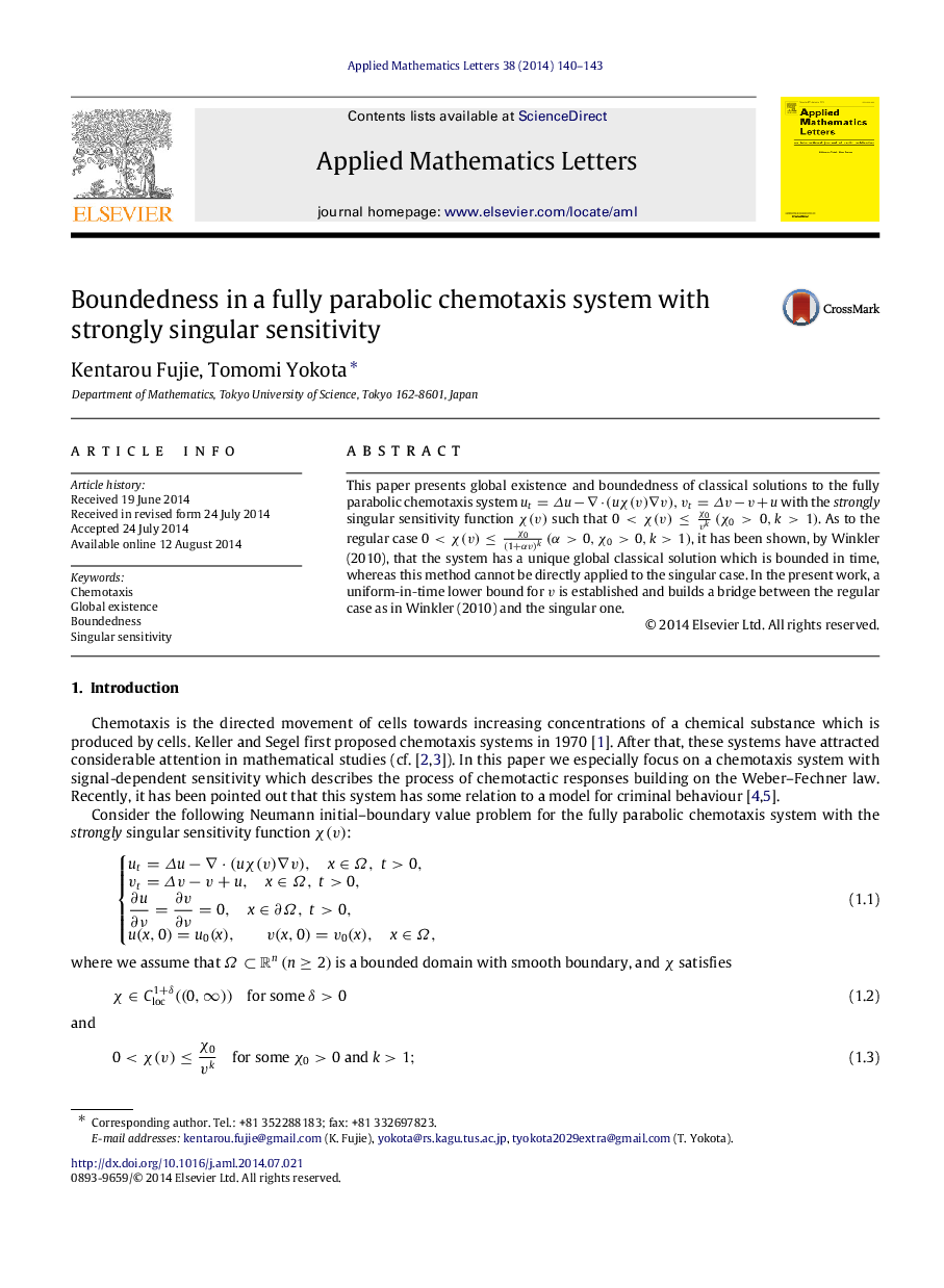 Boundedness in a fully parabolic chemotaxis system with strongly singular sensitivity