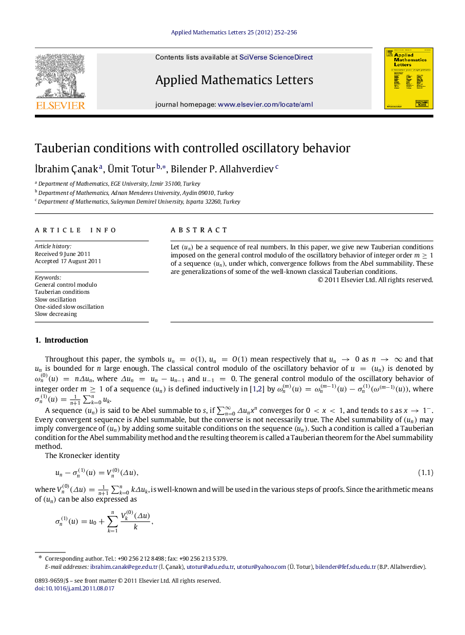 Tauberian conditions with controlled oscillatory behavior