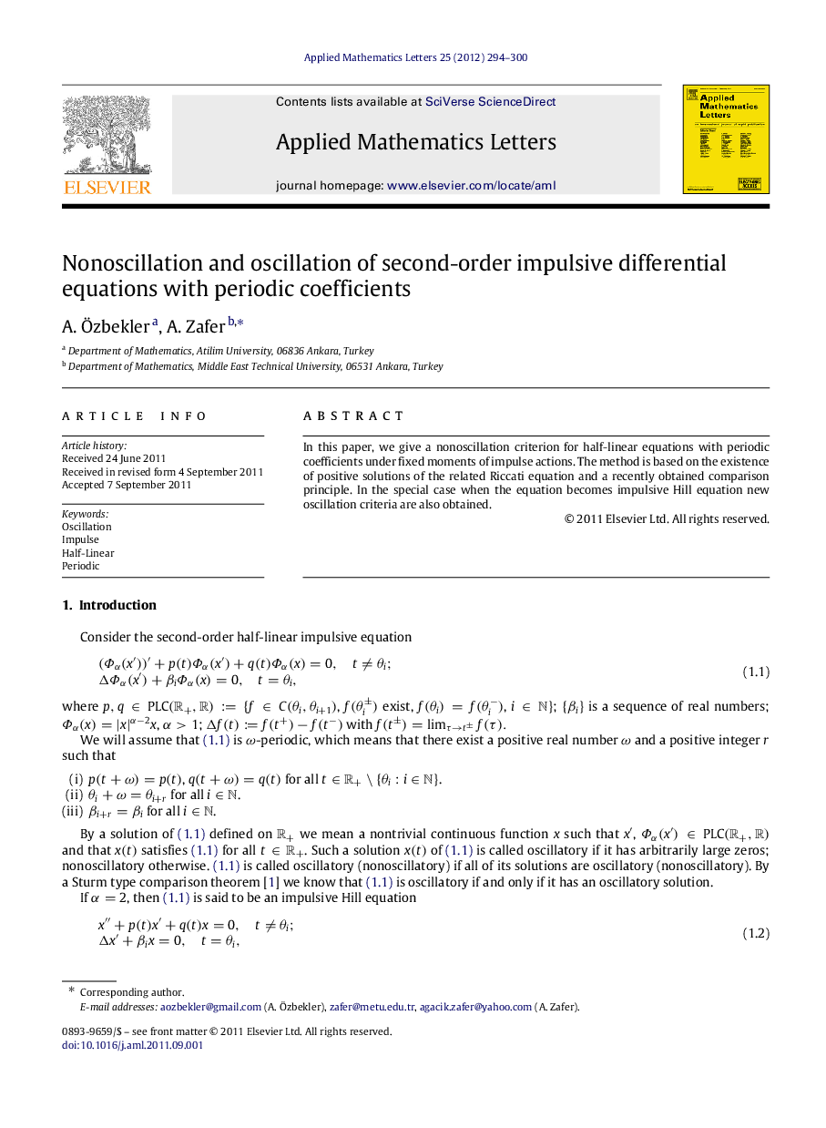 Nonoscillation and oscillation of second-order impulsive differential equations with periodic coefficients