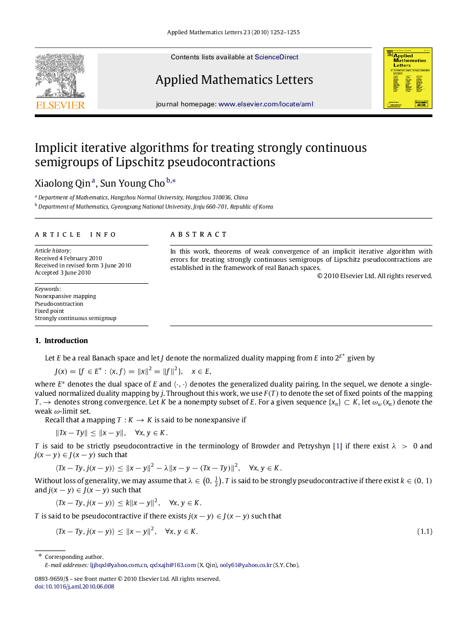 Implicit iterative algorithms for treating strongly continuous semigroups of Lipschitz pseudocontractions