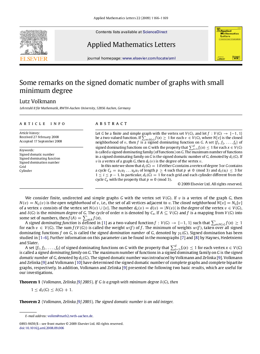 Some remarks on the signed domatic number of graphs with small minimum degree