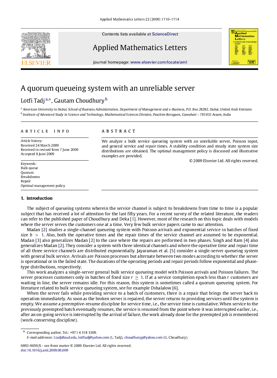 A quorum queueing system with an unreliable server