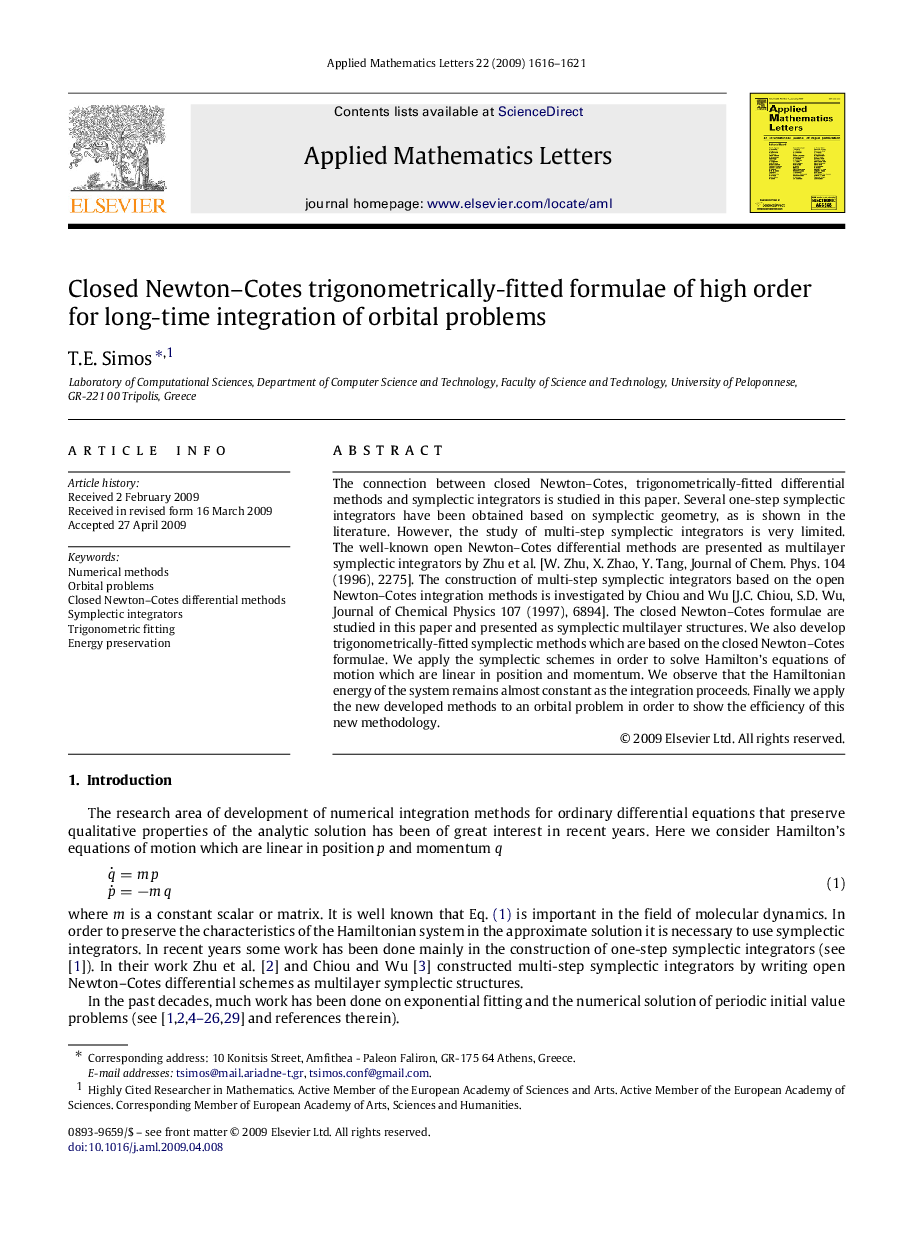 Closed Newton–Cotes trigonometrically-fitted formulae of high order for long-time integration of orbital problems