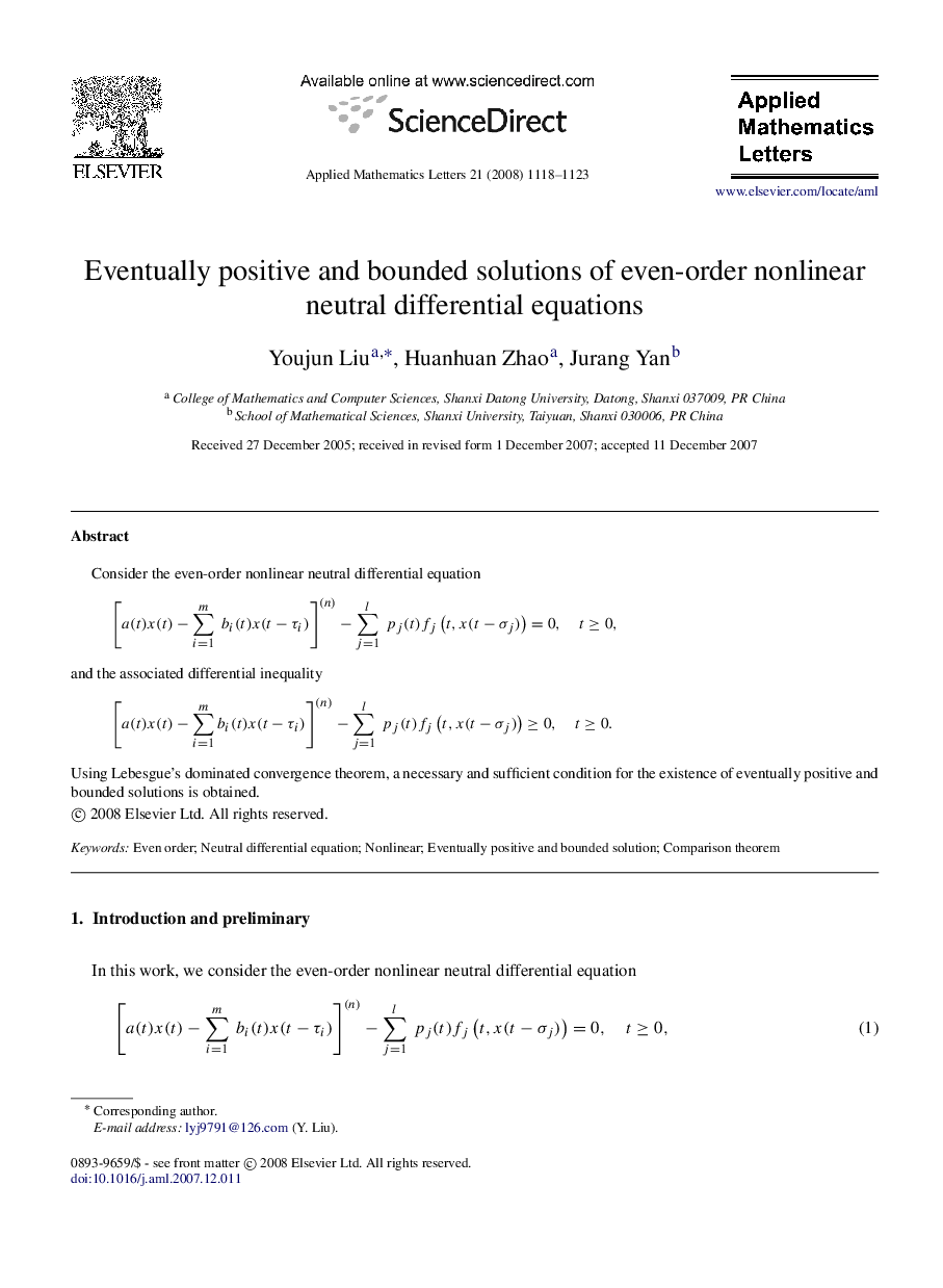 Eventually positive and bounded solutions of even-order nonlinear neutral differential equations