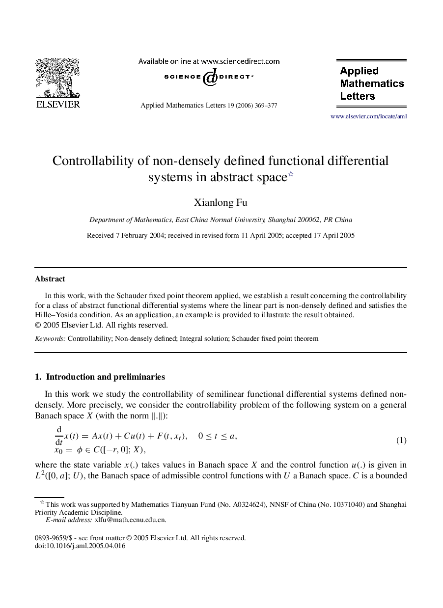 Controllability of non-densely defined functional differential systems in abstract space 