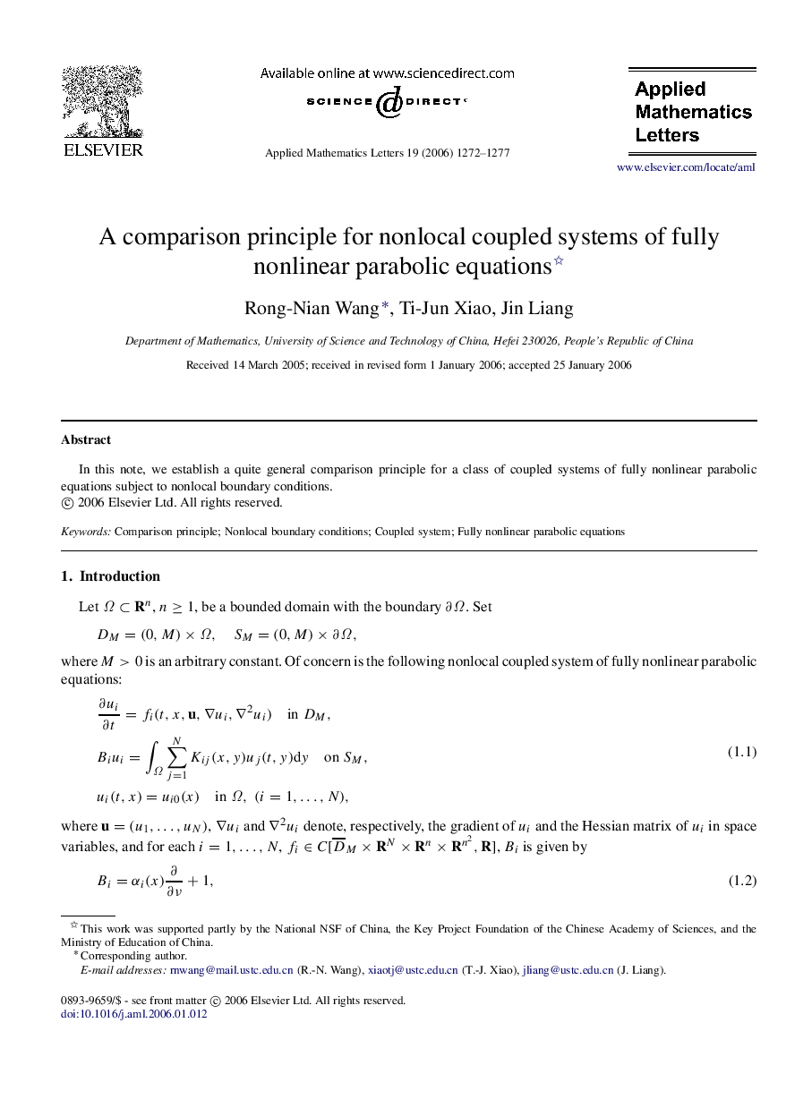 A comparison principle for nonlocal coupled systems of fully nonlinear parabolic equations 