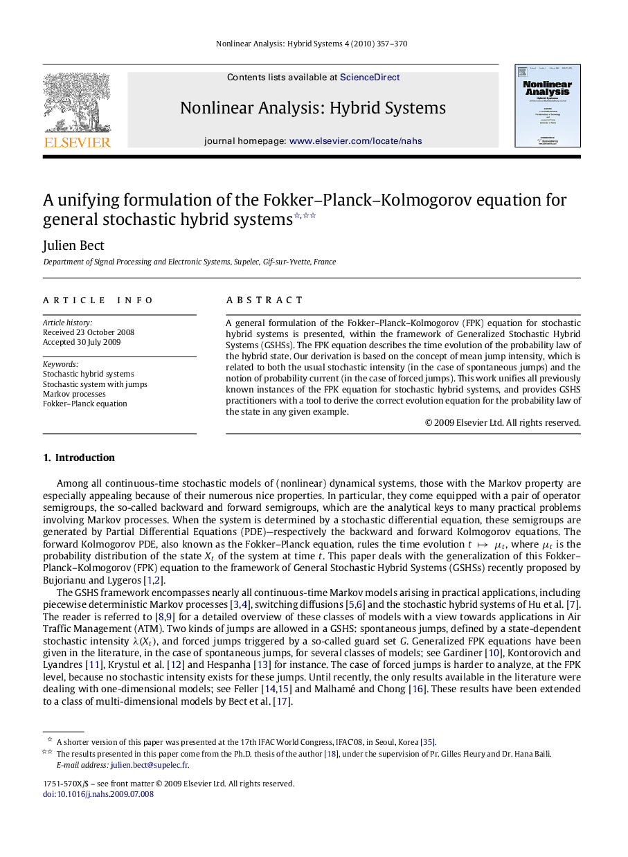 A unifying formulation of the Fokker–Planck–Kolmogorov equation for general stochastic hybrid systems 