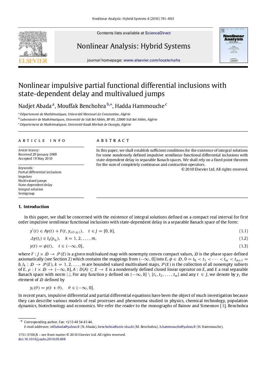 Nonlinear impulsive partial functional differential inclusions with state-dependent delay and multivalued jumps