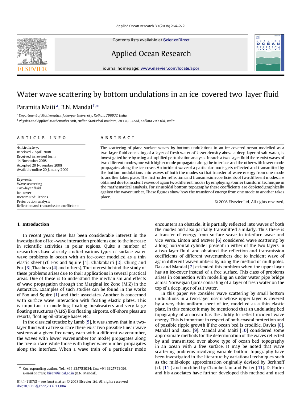 Water wave scattering by bottom undulations in an ice-covered two-layer fluid