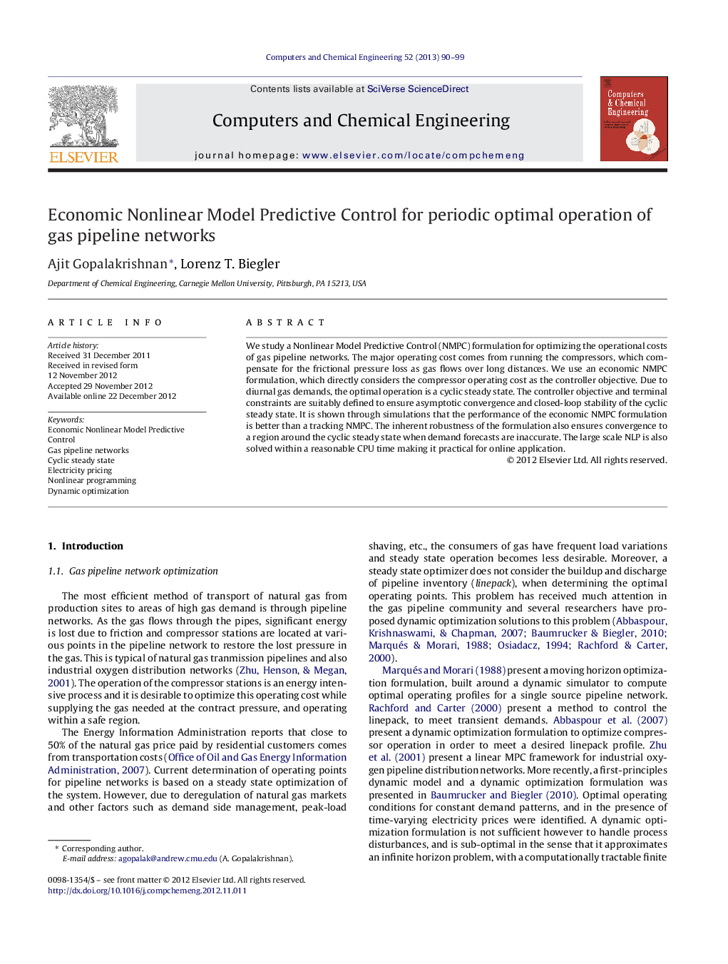 Economic Nonlinear Model Predictive Control for periodic optimal operation of gas pipeline networks