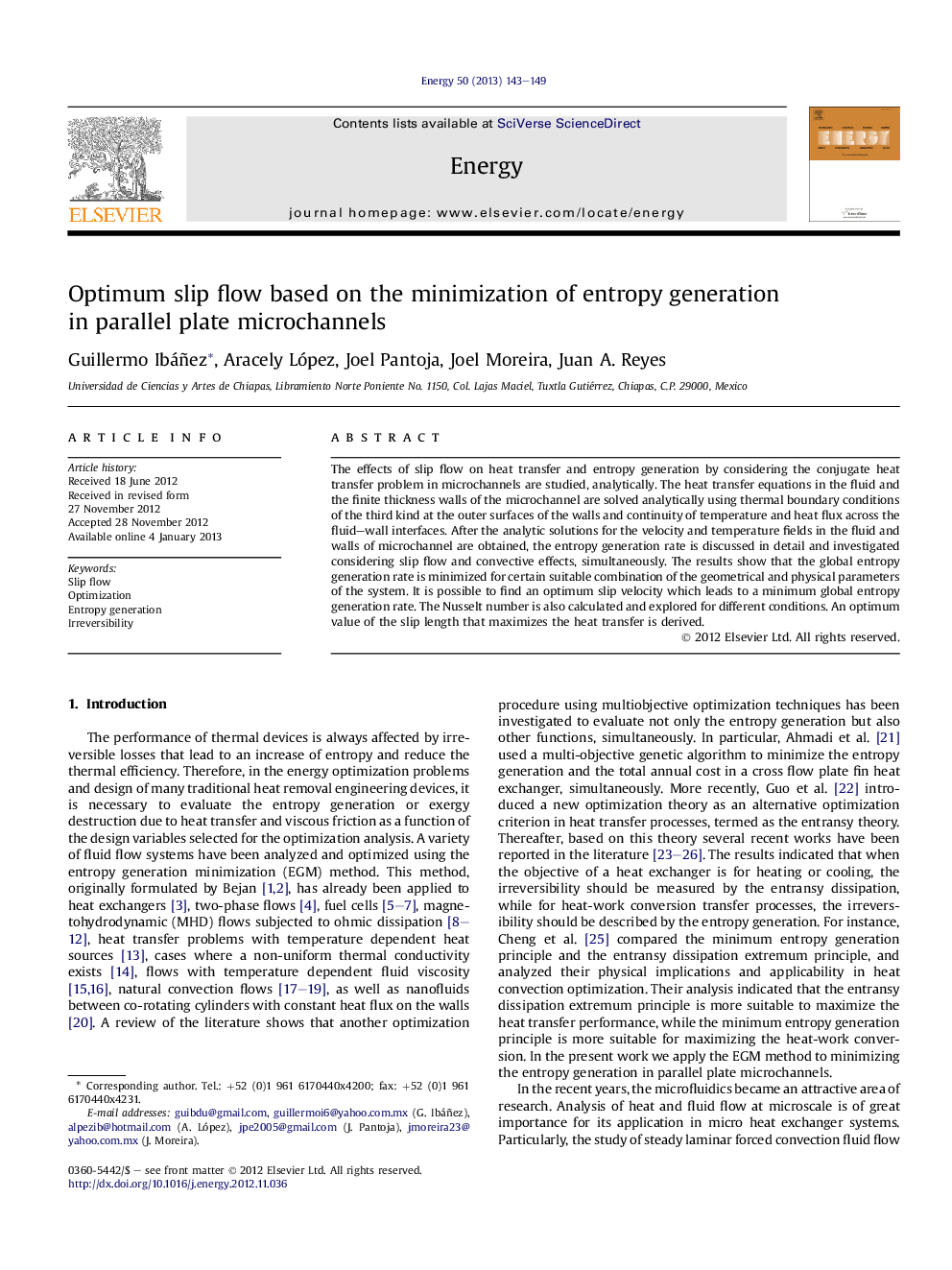 Optimum slip flow based on the minimization of entropy generation in parallel plate microchannels