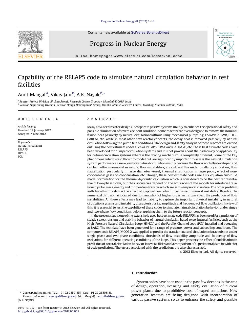 Capability of the RELAP5 code to simulate natural circulation behavior in test facilities