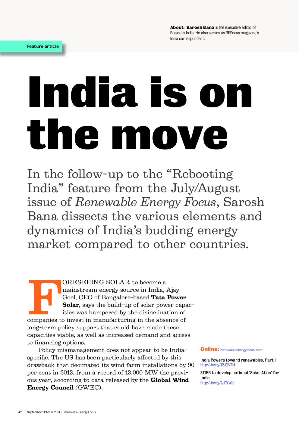 India is on the move