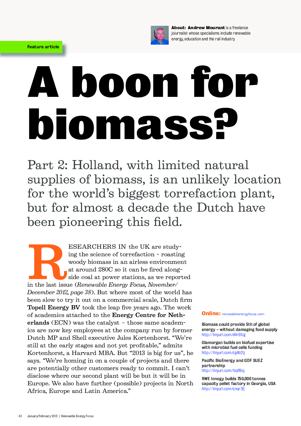 A boon for biomass?