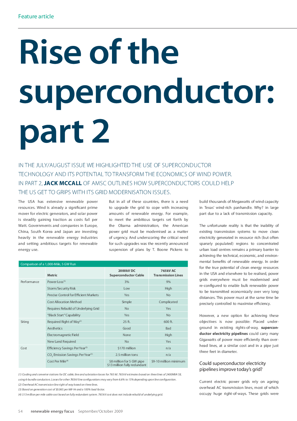 Rise of the superconductor: part 2