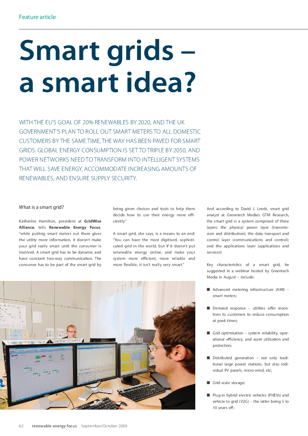 Smart grids - a smart idea?