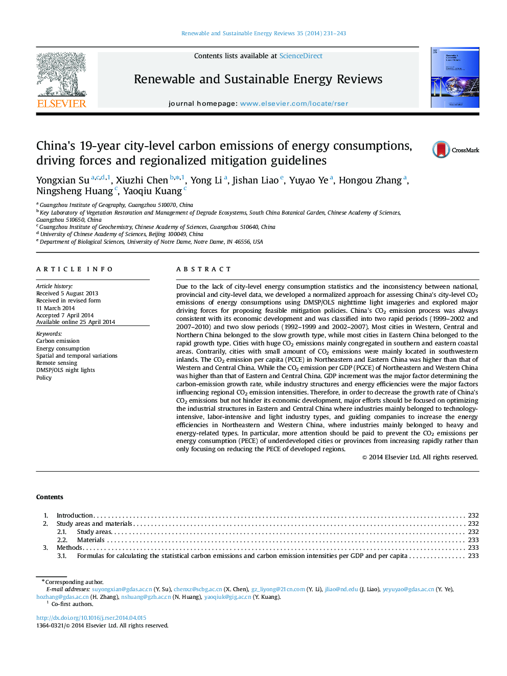 China׳s 19-year city-level carbon emissions of energy consumptions, driving forces and regionalized mitigation guidelines